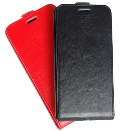 Flip Case für Nokia 3.1 PLUS Crazy Horse Handy Tasche Swipe Card Slot