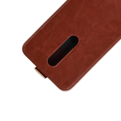 Flip Case für Nokia 3.1 PLUS Crazy Horse Handy Tasche Swipe Card Slot
