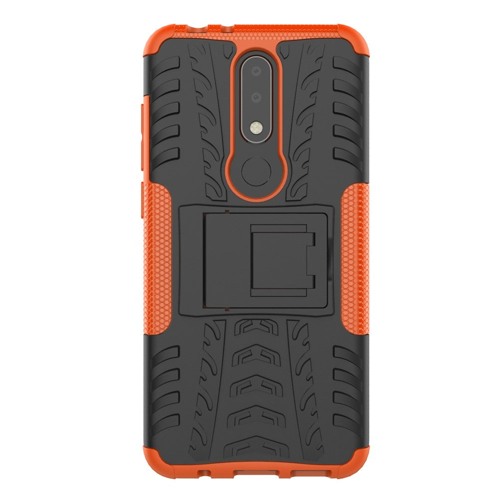 Outdoor Case für Nokia 5.1 PLUS Tire Rutschfest Kickstand