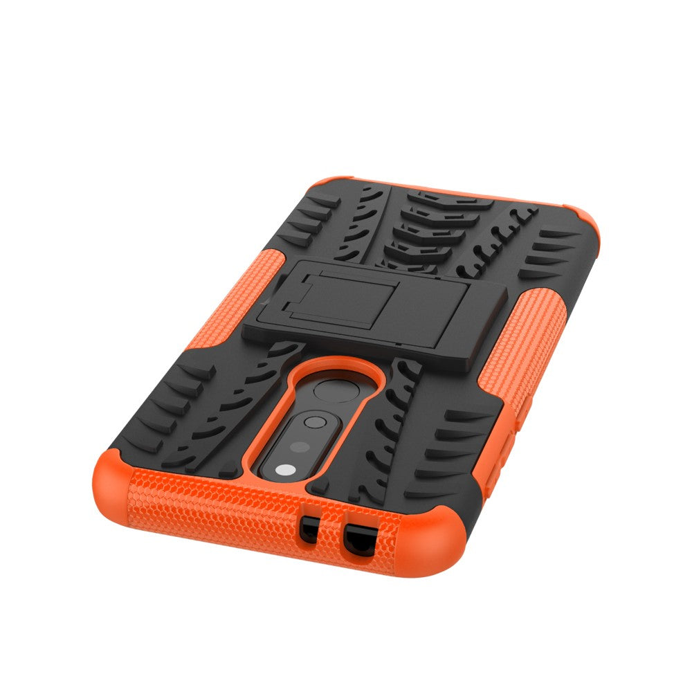 Outdoor Case für Nokia 5.1 PLUS Tire Rutschfest Kickstand