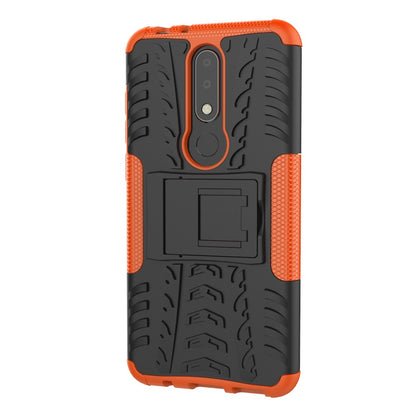 Outdoor Case für Nokia 5.1 PLUS Tire Rutschfest Kickstand