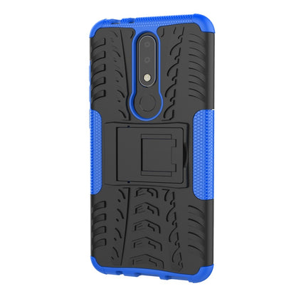 Outdoor Case für Nokia 5.1 PLUS Tire Rutschfest Kickstand