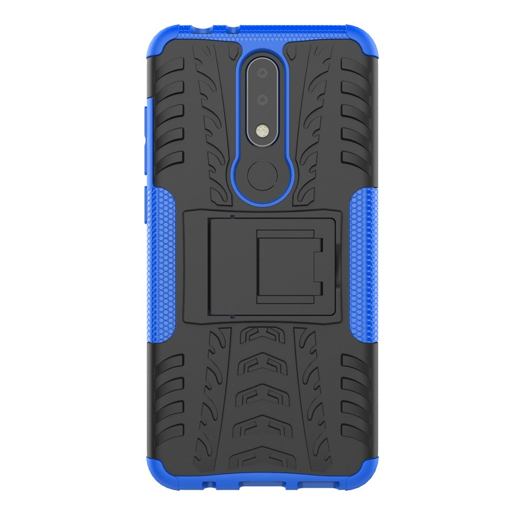 Outdoor Case für Nokia 5.1 PLUS Tire Rutschfest Kickstand