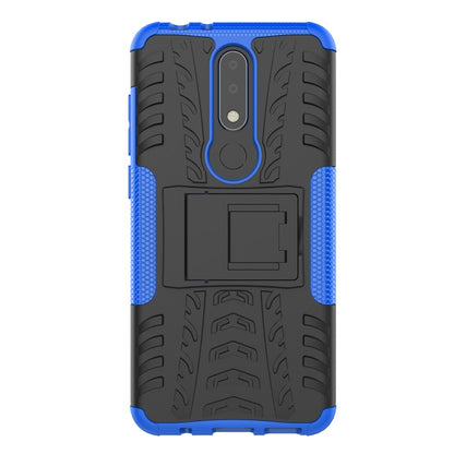 Outdoor Case für Nokia 5.1 PLUS Tire Rutschfest Kickstand
