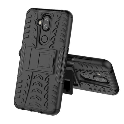 Outdoor Case für Nokia 8.1 Tire Rutschfest Reifen Profil Hülle