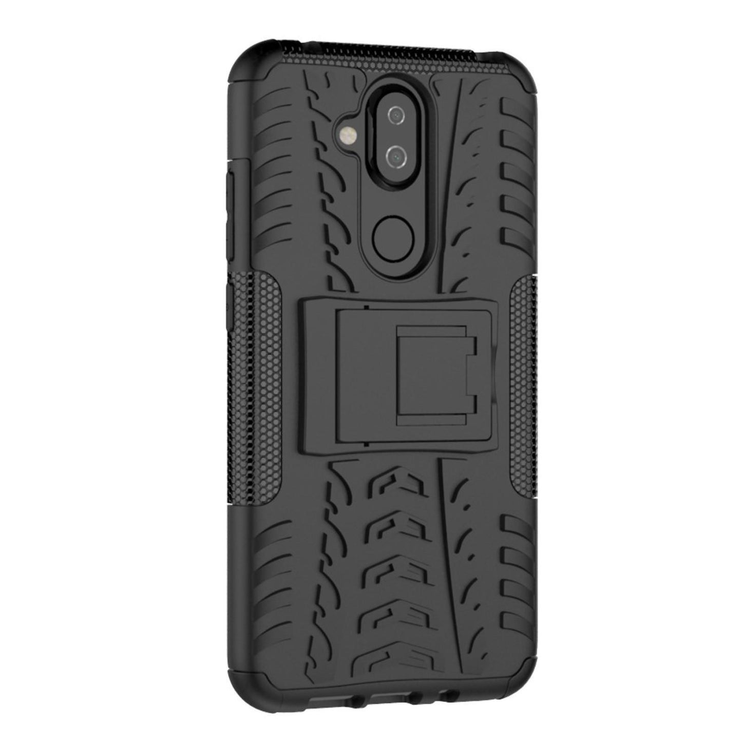 Outdoor Case für Nokia 8.1 Tire Rutschfest Reifen Profil Hülle