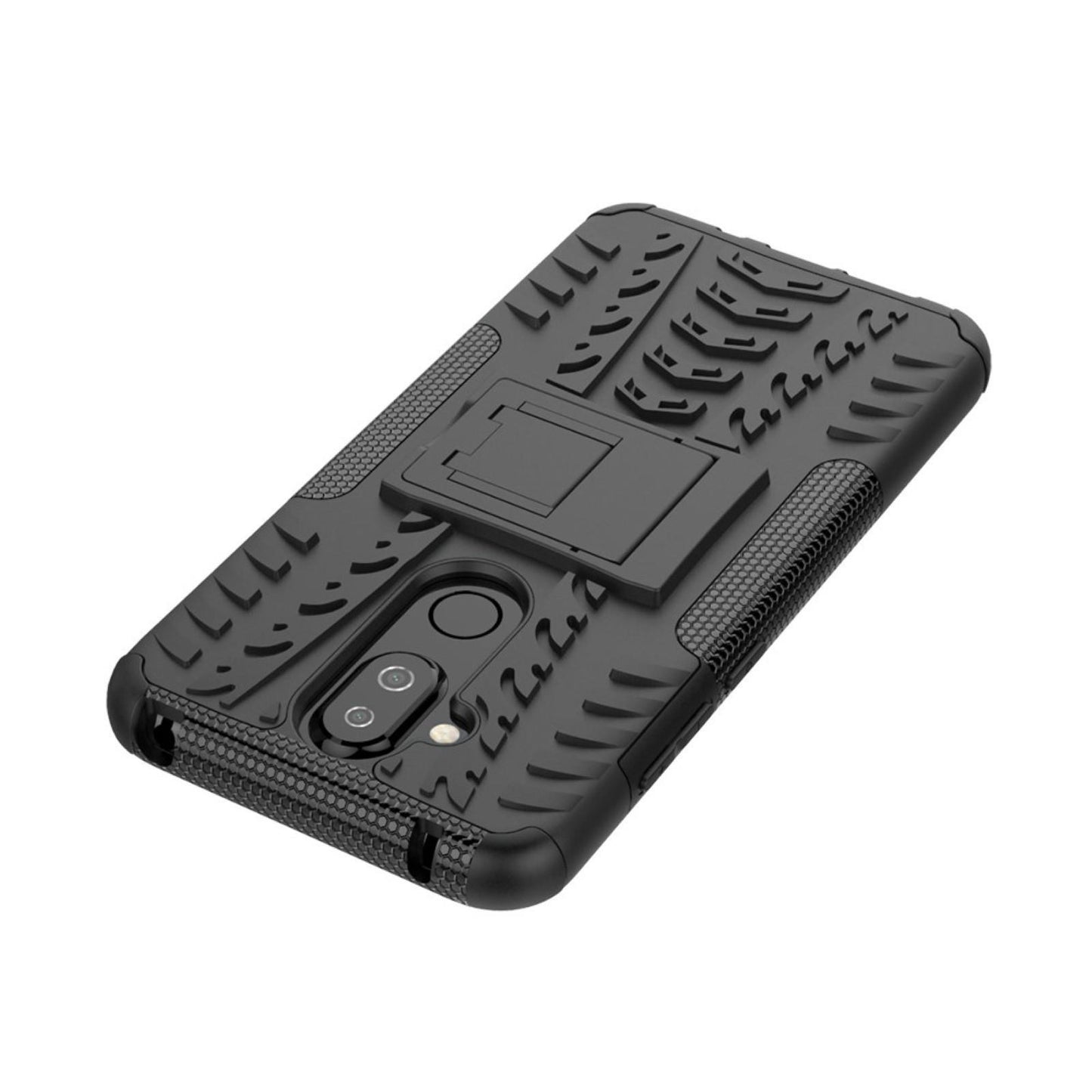 Outdoor Case für Nokia 8.1 Tire Rutschfest Reifen Profil Hülle