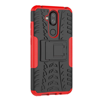 Outdoor Case für Nokia 8.1 Tire Rutschfest Reifen Profil Hülle