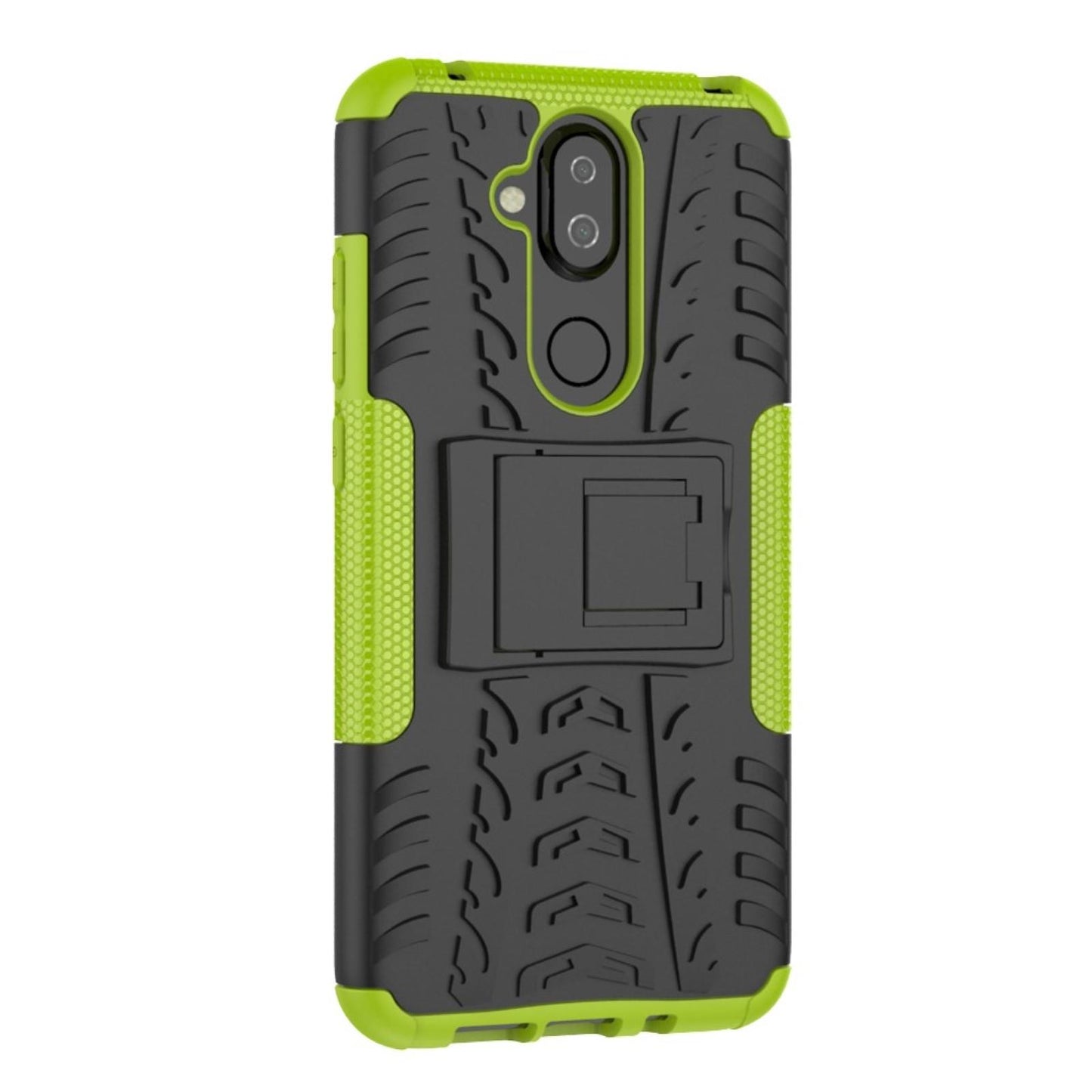 Outdoor Case für Nokia 8.1 Tire Rutschfest Reifen Profil Hülle