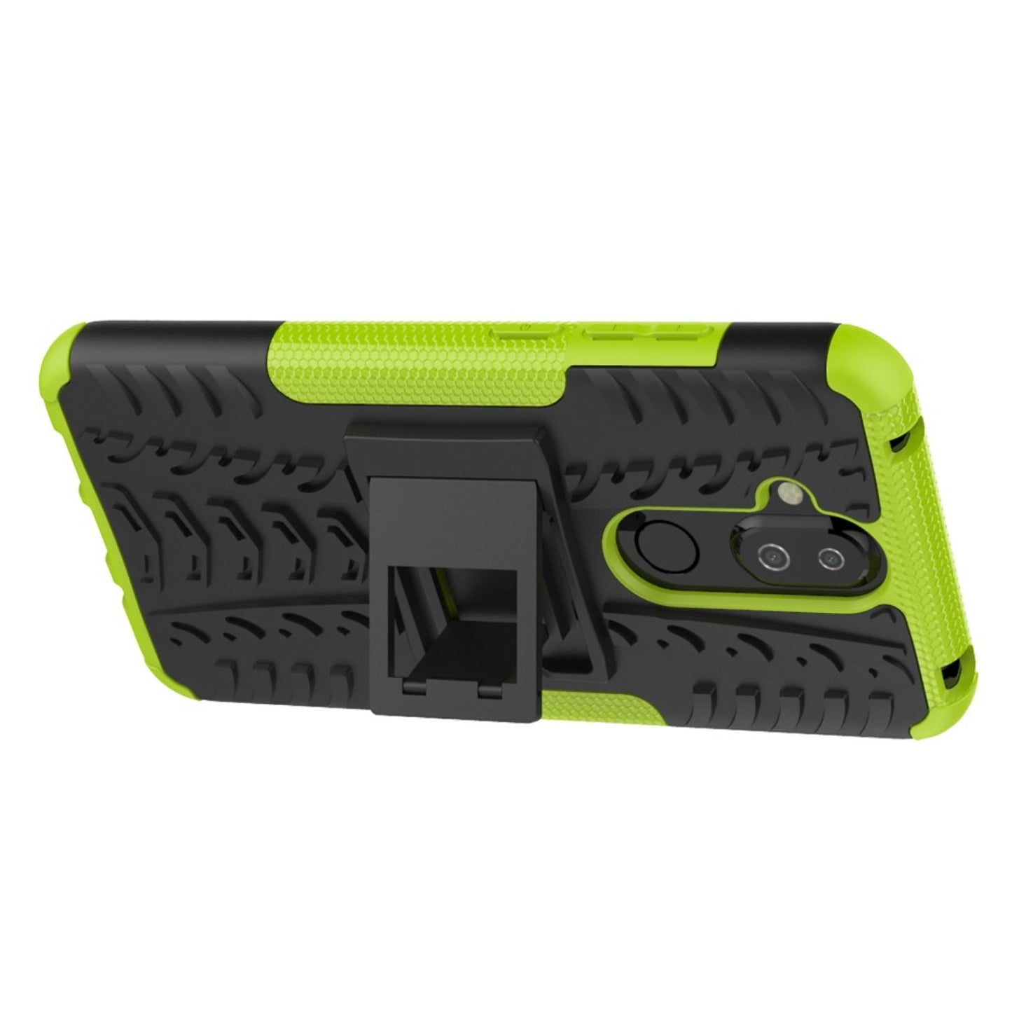 Outdoor Case für Nokia 8.1 Tire Rutschfest Reifen Profil Hülle