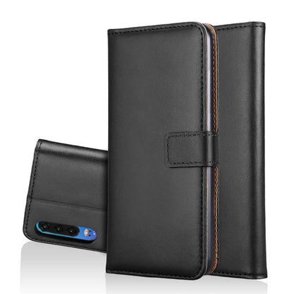 Wallet Case für Huawei P30 Genuine Split Echt Leder Tasche