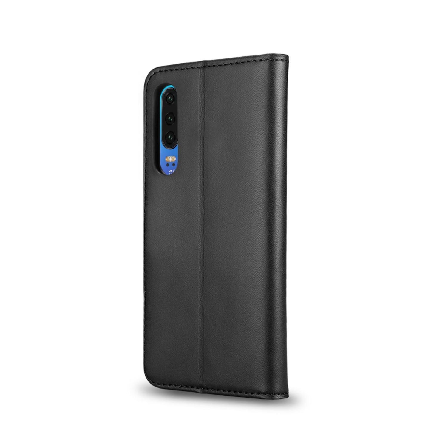 Wallet Case für Huawei P30 Genuine Split Echt Leder Tasche