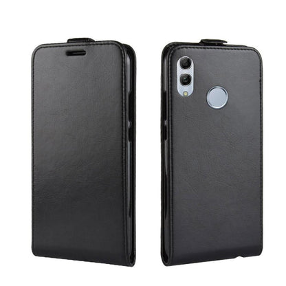 Flip Case für Huawei P SMART 2019 Crazy Horse Handy Tasche Card Slot
