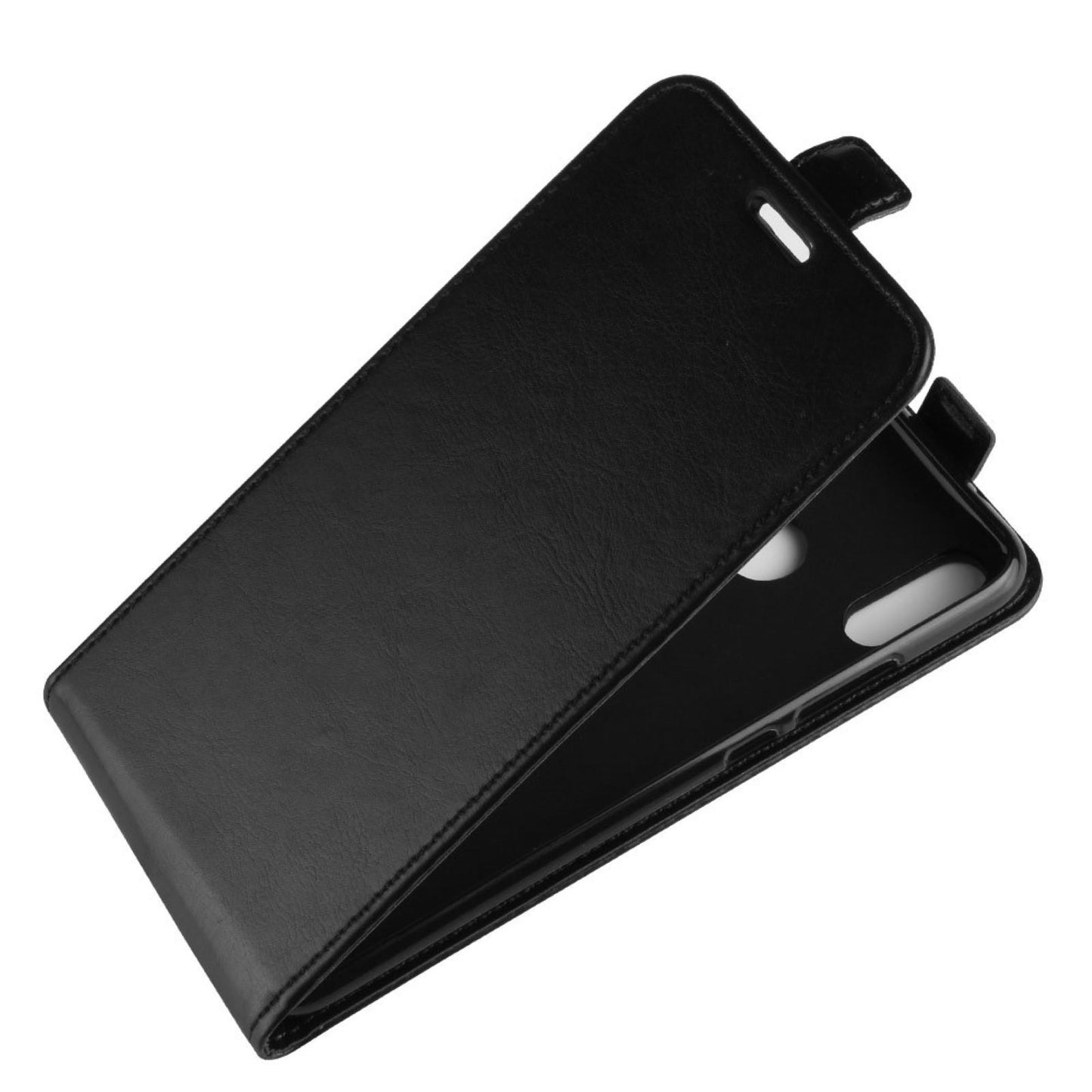 Flip Case für Huawei P SMART 2019 Crazy Horse Handy Tasche Card Slot