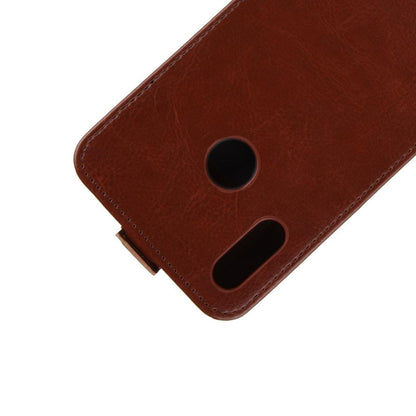 Flip Case für Huawei P SMART 2019 Crazy Horse Handy Tasche Card Slot