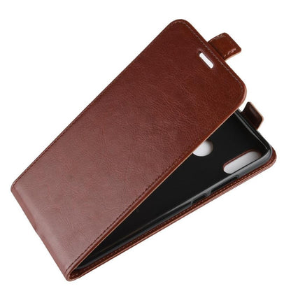 Flip Case für Huawei P SMART 2019 Crazy Horse Handy Tasche Card Slot
