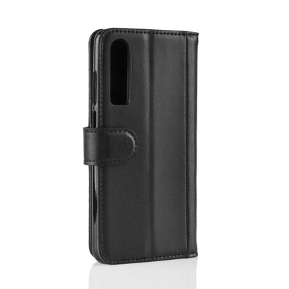 Wallet Case für Huawei P30 Echt Leder Innenfach Handy Tasche