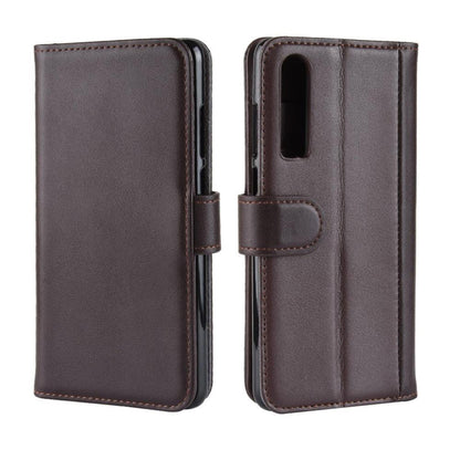 Wallet Case für Huawei P30 Echt Leder Innenfach Handy Tasche