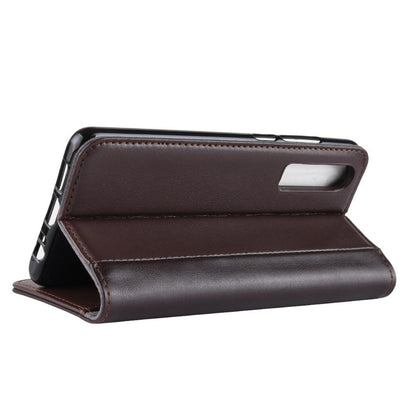 Wallet Case für Huawei P30 Echt Leder Innenfach Handy Tasche