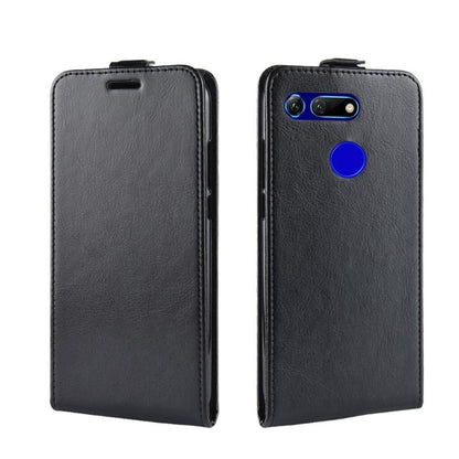 Flip Case für Huawei Honor View 20 Crazy Horse Handy Tasche Card Slot