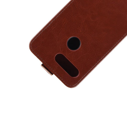 Flip Case für Huawei Honor View 20 Crazy Horse Handy Tasche Card Slot