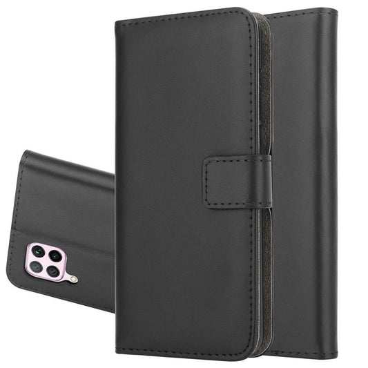 Wallet Case für Huawei P40 LITE Genuine Split Echt Leder Handy Tasche