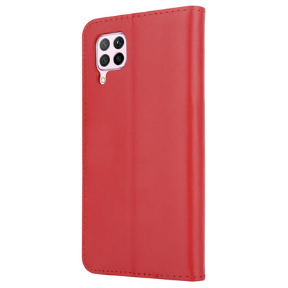 Wallet Case für Huawei P40 LITE Genuine Split Echt Leder Handy Tasche