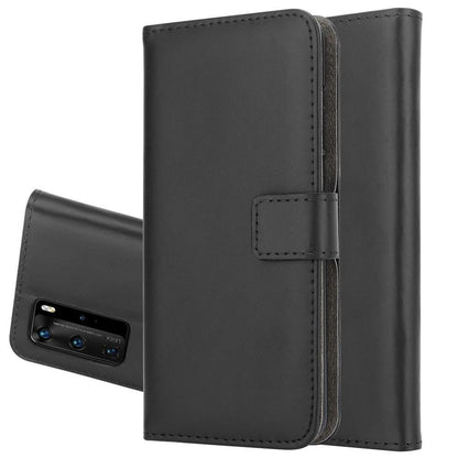 Wallet Case für Huawei P40 PRO Genuine Split Echt Leder Handy Tasche