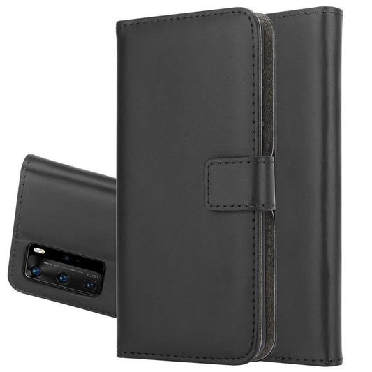 Wallet Case für Huawei P40 PRO Genuine Split Echt Leder Handy Tasche