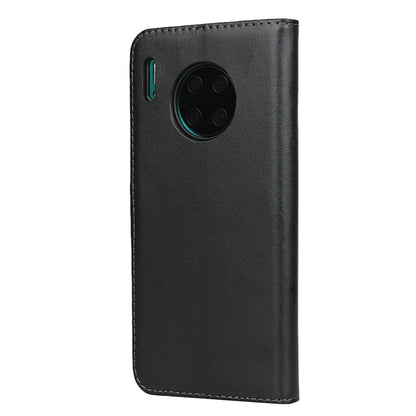 Wallet Case für Huawei Mate 30 PRO TPU Split Echt Leder Handy Tasche Klappetui