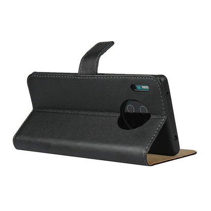 Wallet Case für Huawei Mate 30 PRO TPU Split Echt Leder Handy Tasche Klappetui
