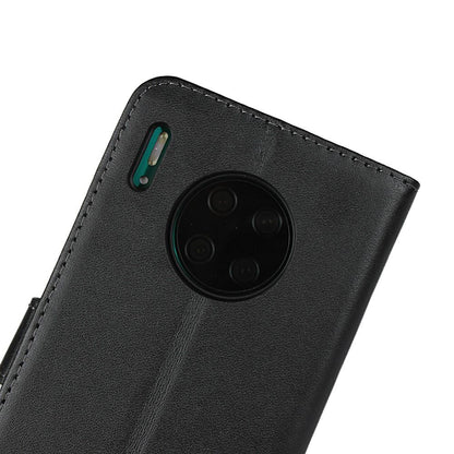 Wallet Case für Huawei Mate 30 PRO TPU Split Echt Leder Handy Tasche Klappetui