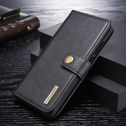 DG.MING Wallet Case für Huawei P30 Echt Leder Handy Tasche 2in1 Hülle Klapp Etui
