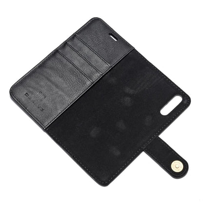 DG.MING Wallet Case für Huawei P20 Echt Leder Handy Tasche 2in1 Hülle Klapp Etui
