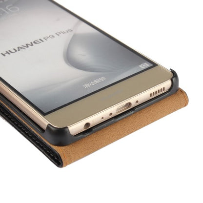 Flip Case für Huawei P9 PLUS Genuine Split Echt Leder