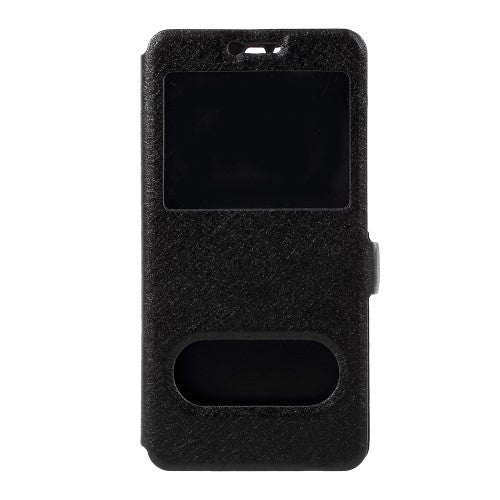 Wallet Case für Huawei P10 Dual Window View Silk Book Etui