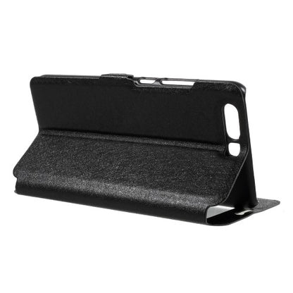 Wallet Case für Huawei P10 Dual Window View Silk Book Etui