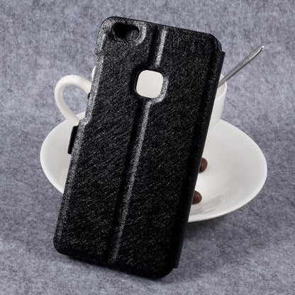 Wallet Case für Huawei P10 LITE Dual Window View Silk Book Etui