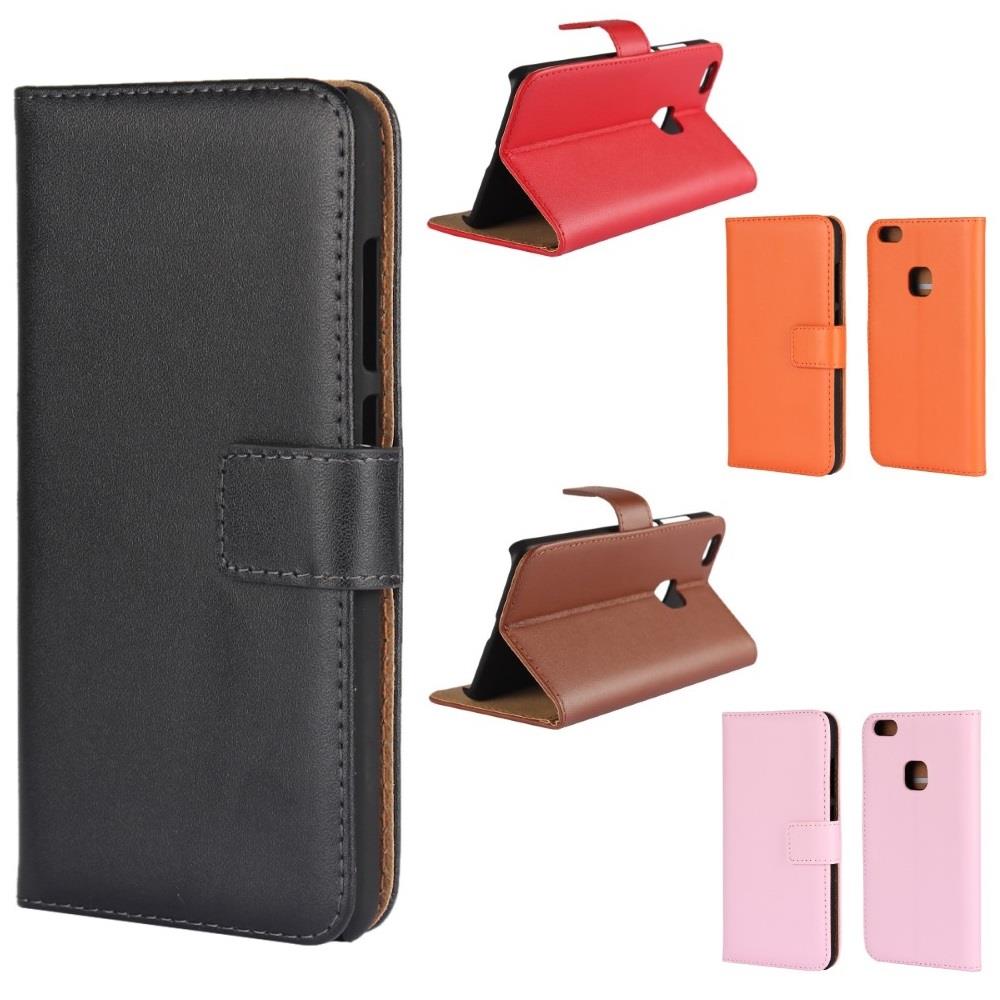 Wallet Case für Huawei P10 LITE Genuine Split Echt Leder