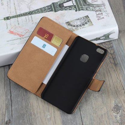Wallet Case für Huawei P10 LITE Genuine Split Echt Leder