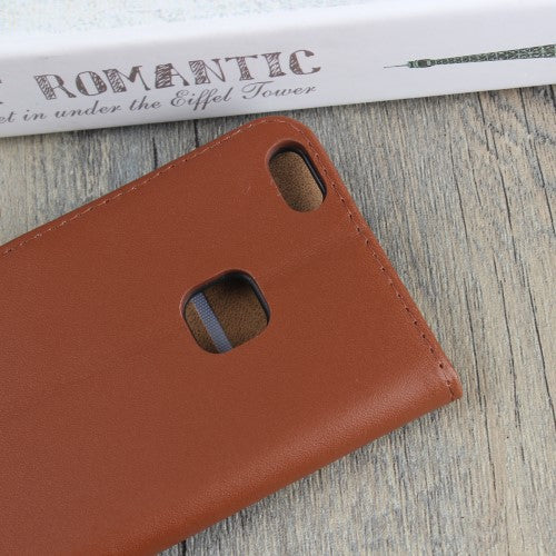 Wallet Case für Huawei P10 LITE Genuine Split Echt Leder