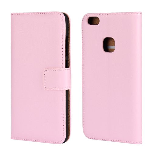 Wallet Case für Huawei P10 LITE Genuine Split Echt Leder