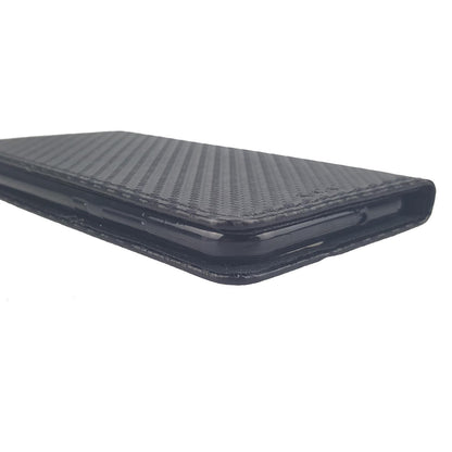 Wallet Case für Huawei P10 Carbon Fiber Optik Magnet