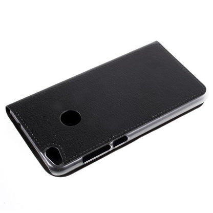 Wallet Case für Huawei P8 LITE (2017) Litchi Skin Book Etui