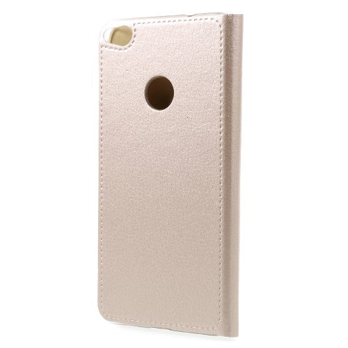 Wallet Case für Huawei P8 LITE (2017) Litchi Skin Book Etui