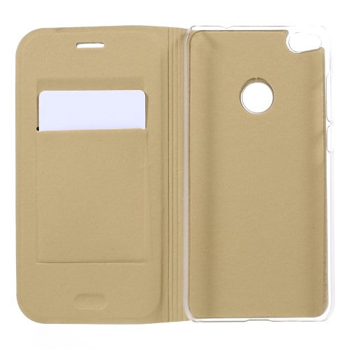 Wallet Case für Huawei P8 LITE (2017) Litchi Skin Book Etui