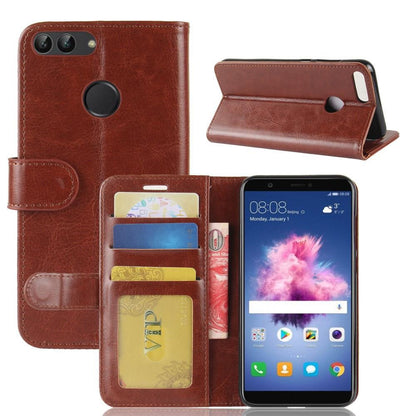 Wallet Case für Huawei P SMART Crazy Horse Card Slot