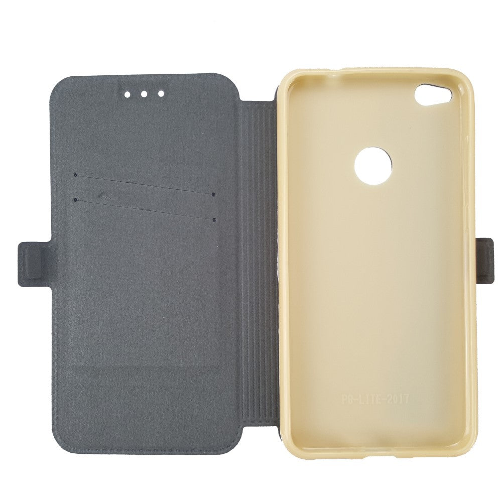 Wallet Case für Huawei P8 LITE (2017) TPU Book Pocket