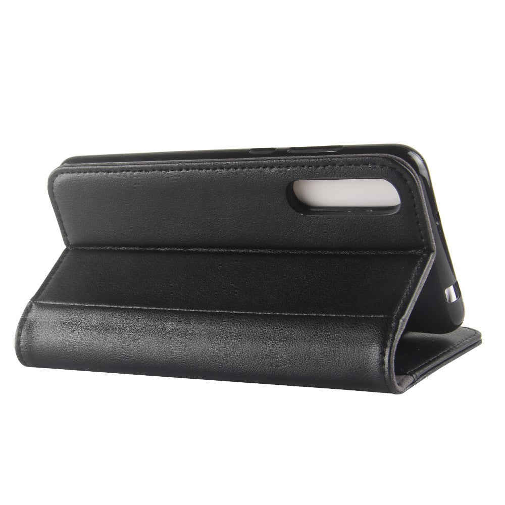 Wallet Case für Huawei P20 PRO Echt Leder Innenfach