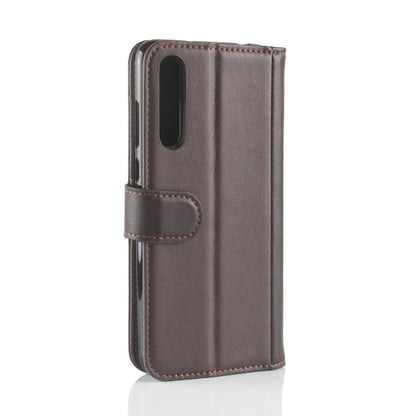 Wallet Case für Huawei P20 PRO Echt Leder Innenfach